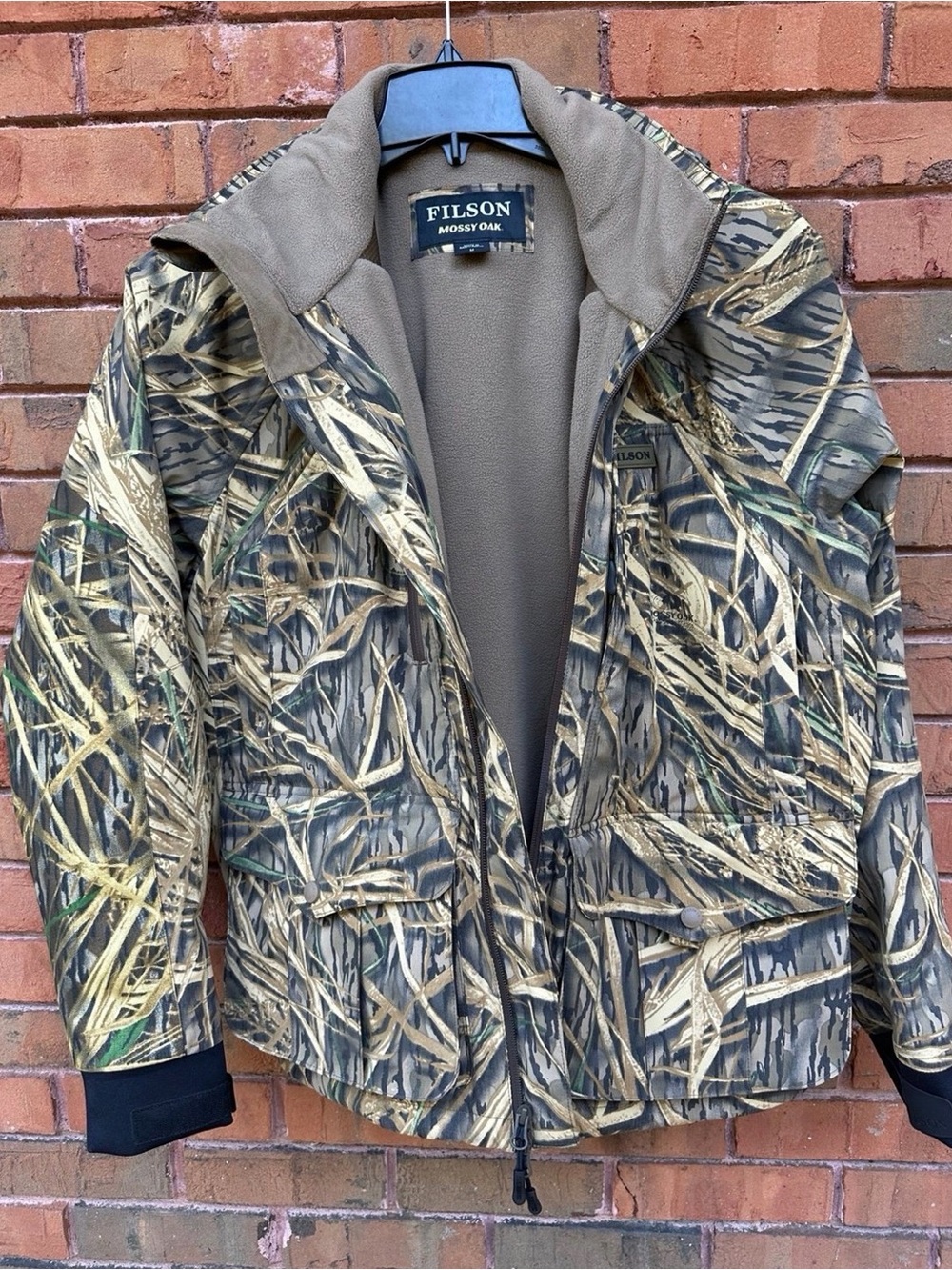 Filson Skagit Waterproof Camo Hooded Hunting Jacket